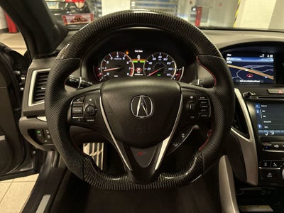 2019 Acura TLX w/A-Spec Pkg Red Leather