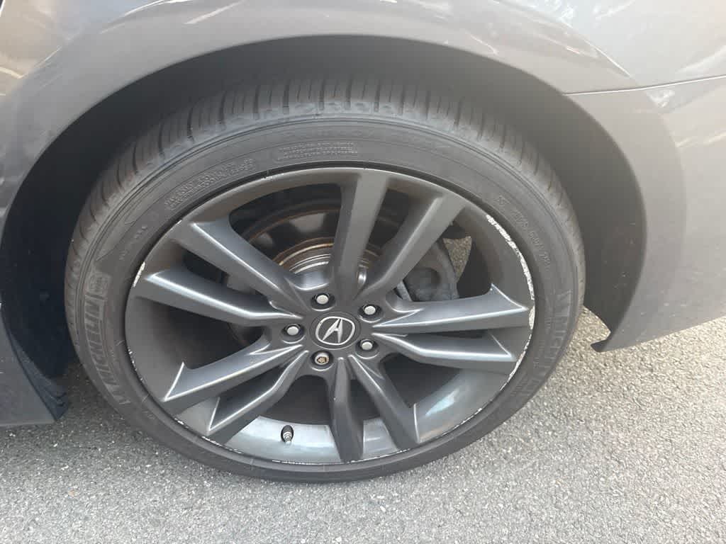 2019 Acura TLX w/A-Spec Pkg Red Leather