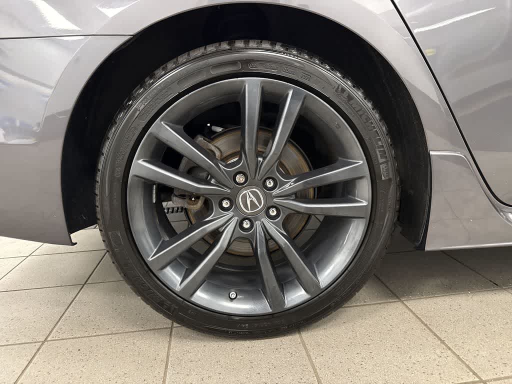 2019 Acura TLX w/A-Spec Pkg Red Leather