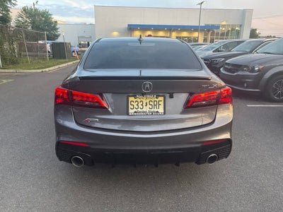 2019 Acura TLX w/A-Spec Pkg Red Leather