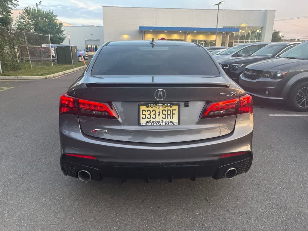 2019 Acura TLX w/A-Spec Pkg Red Leather