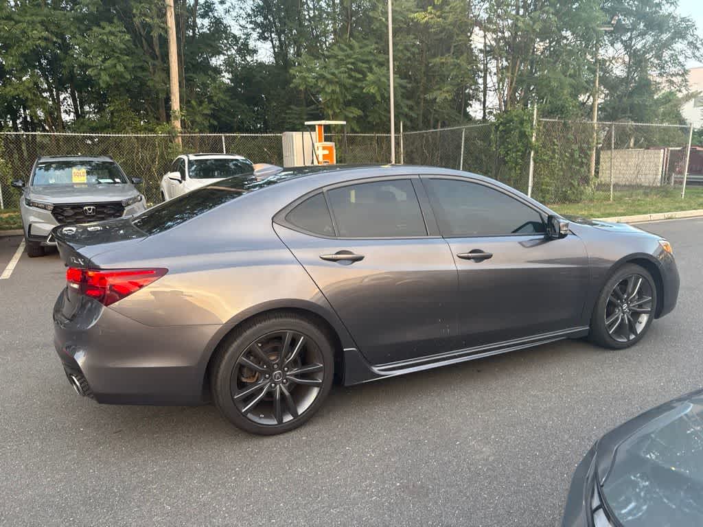 2019 Acura TLX w/A-Spec Pkg Red Leather