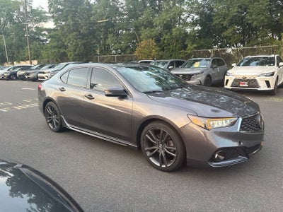 2019 Acura TLX w/A-Spec Pkg Red Leather