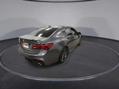 2019 Acura TLX w/A-Spec Pkg Red Leather