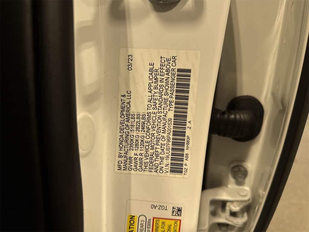 2023 Acura TLX Type S w/Performance Tire