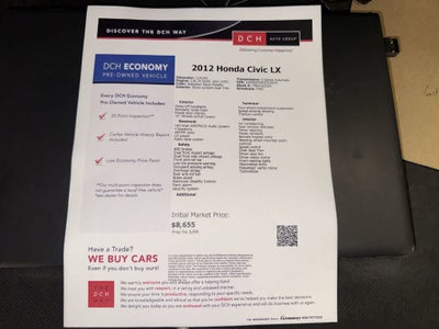 2012 Honda Civic LX
