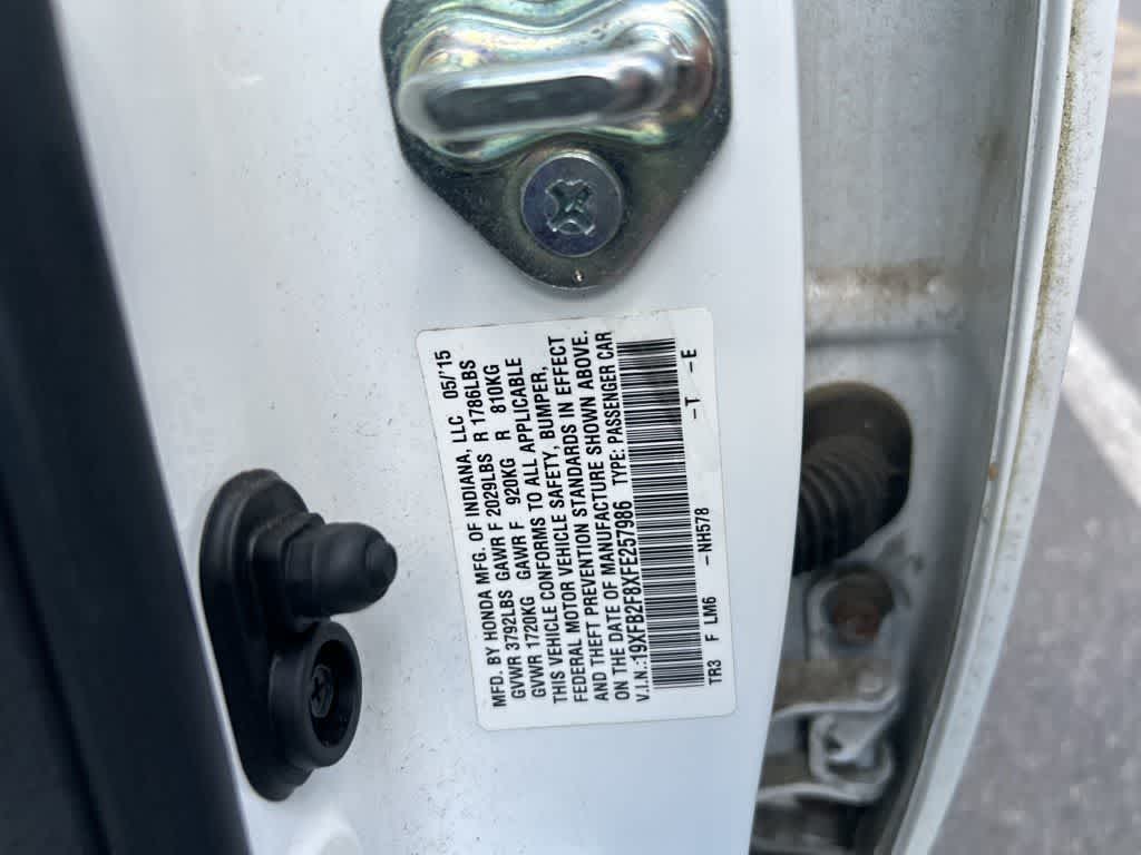 2015 Honda Civic EX
