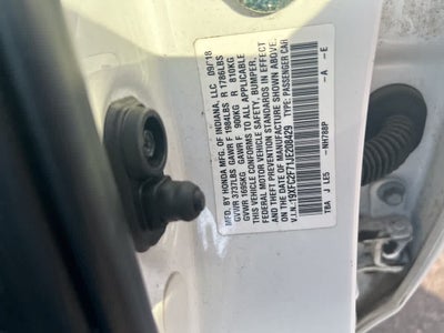 2018 Honda Civic Sedan EX