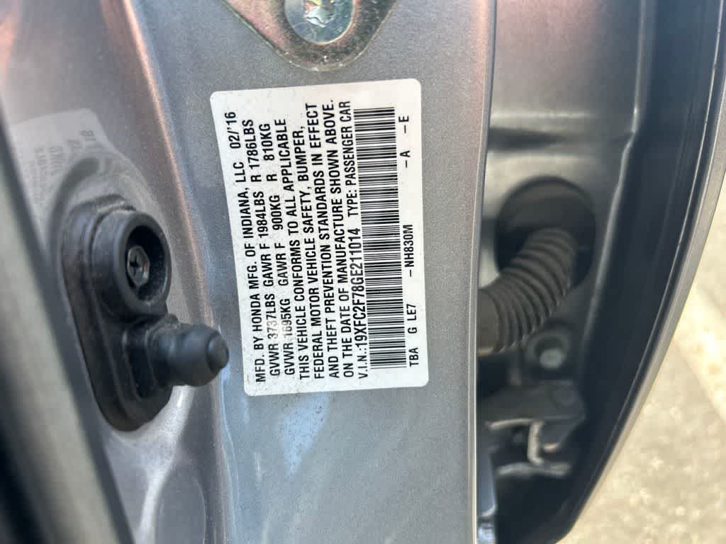 2016 Honda Civic Sedan EX