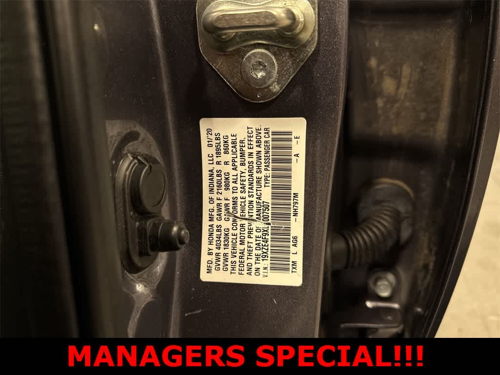 2020 Honda Insight Touring