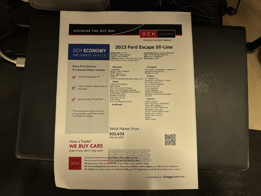 2023 Ford Escape ST-Line