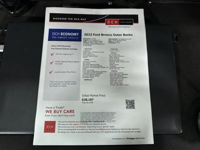 2023 Ford Bronco Outer Banks