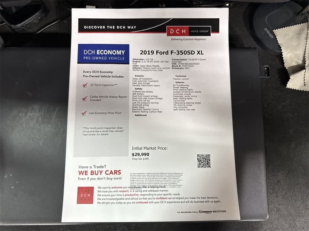 2019 Ford Super Duty F-350 SRW XL