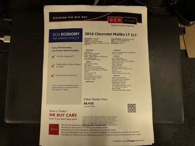 2016 Chevrolet Malibu LT