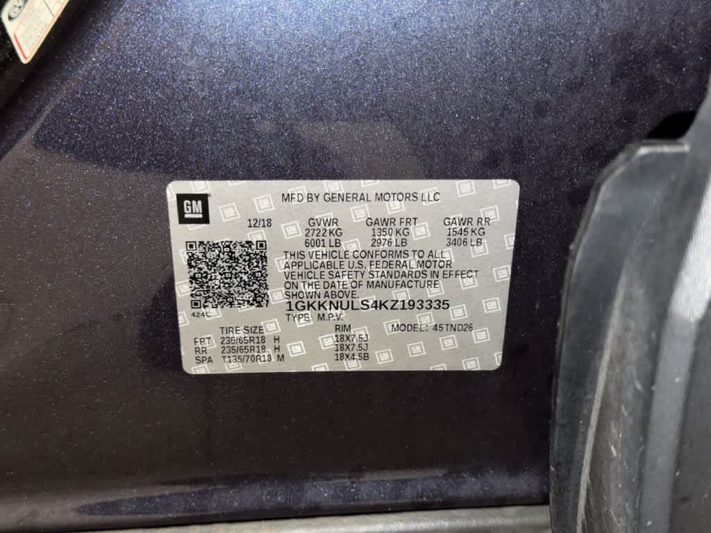 2019 GMC Acadia SLT