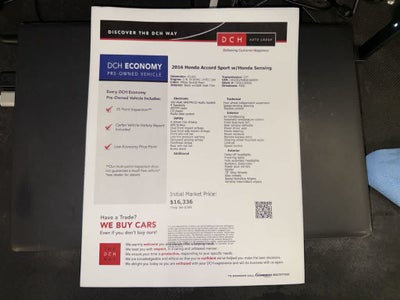 2016 Honda Accord Sport
