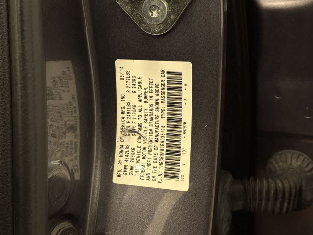 2014 Honda Accord Base