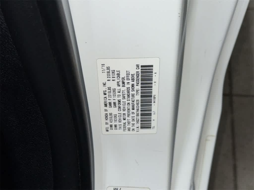 2017 Honda Accord EX-L