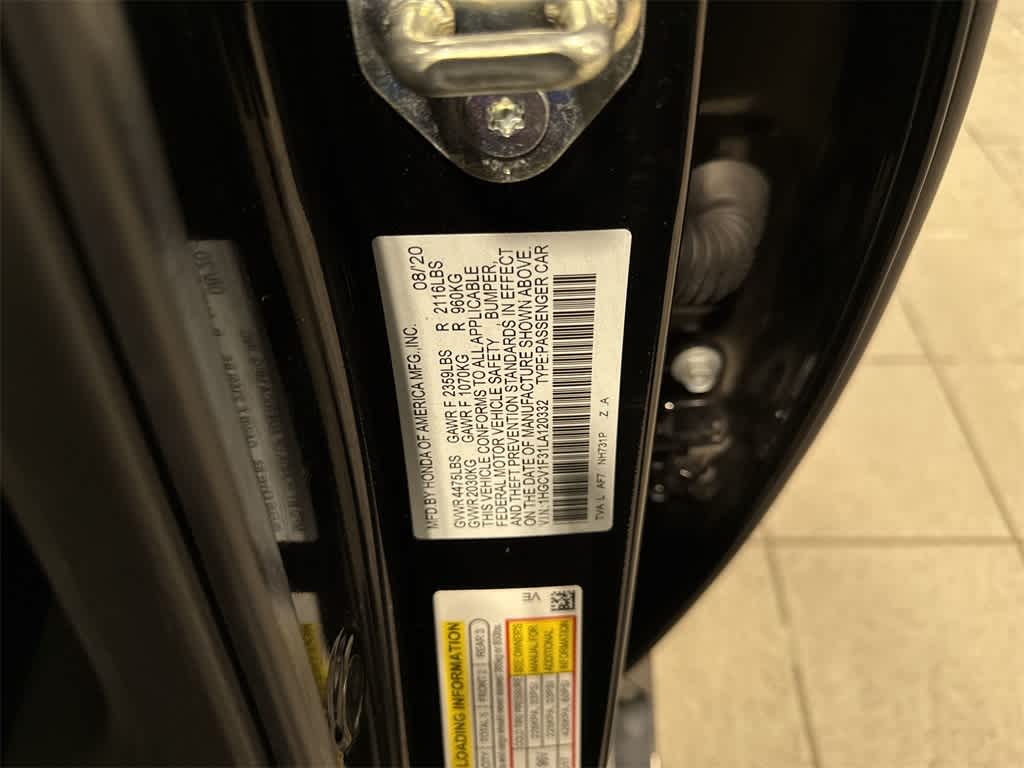 2020 Honda Accord Sport