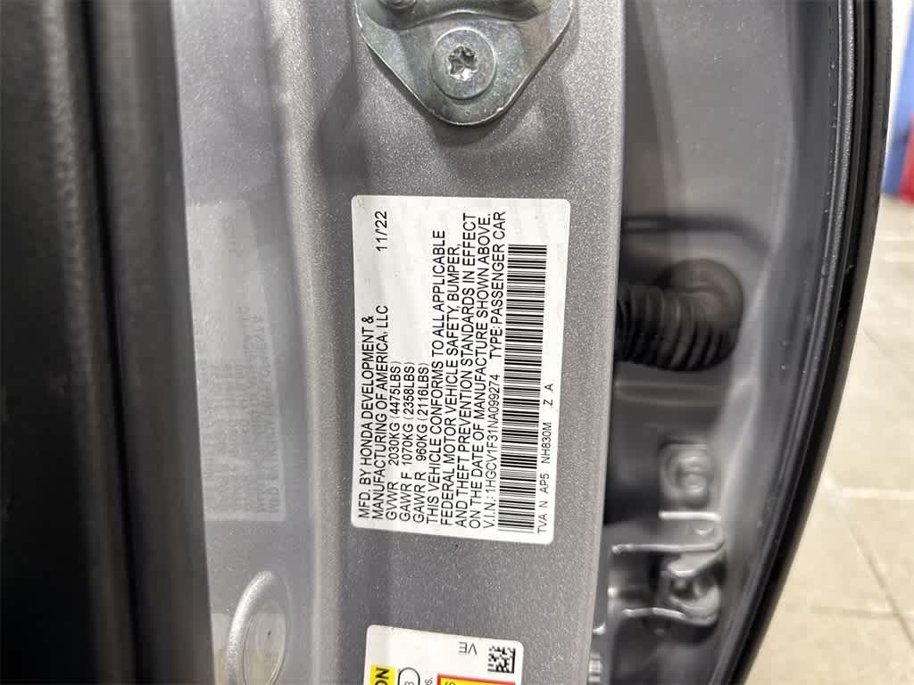 2022 Honda Accord Sport