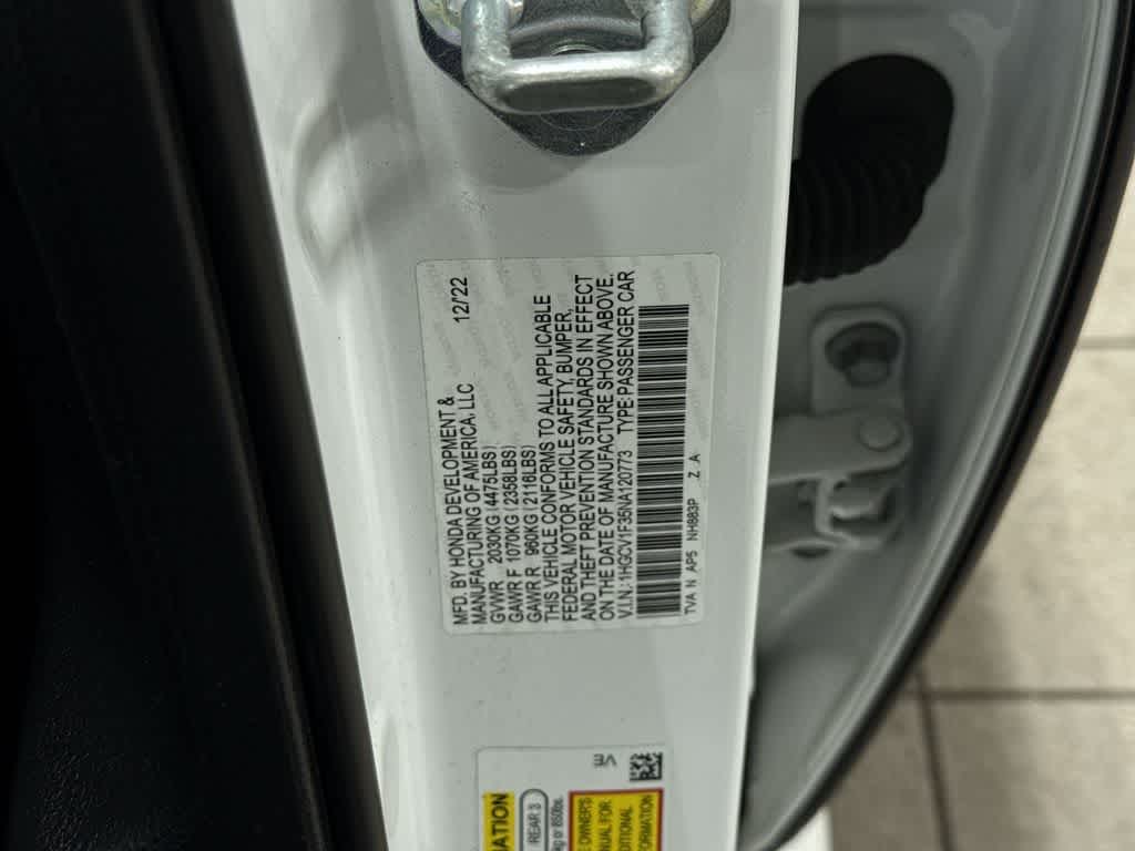 2022 Honda Accord Sport