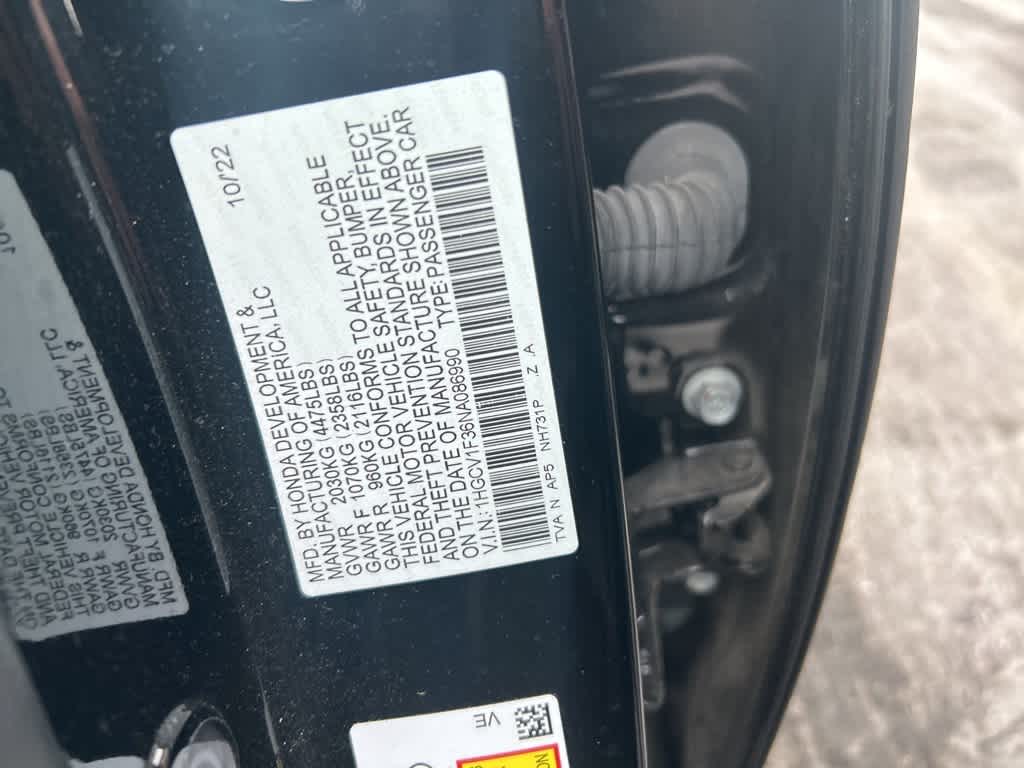 2022 Honda Accord Sport