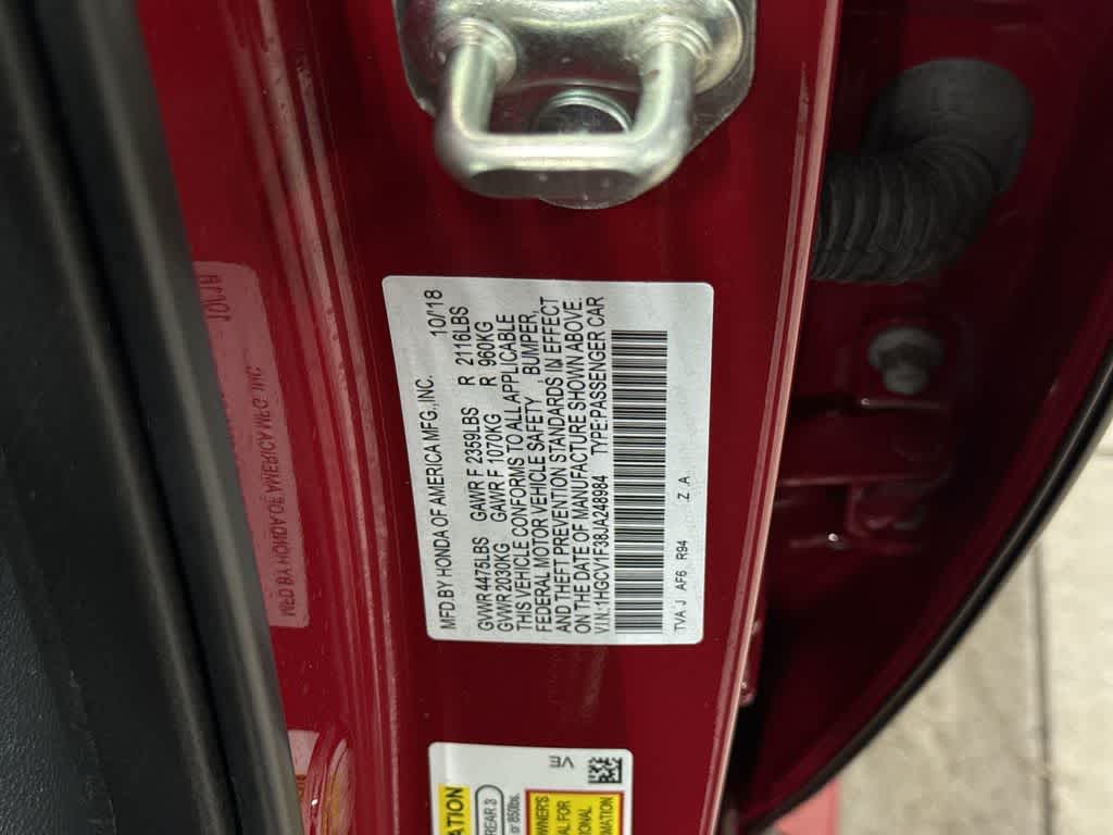 2018 Honda Accord Sport 1.5T