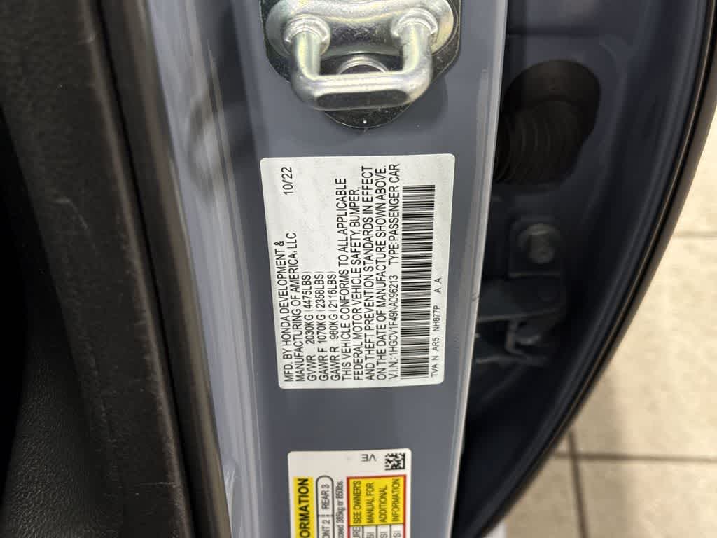 2022 Honda Accord Sport SE