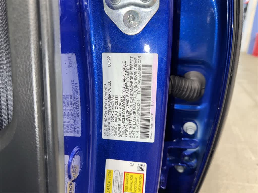 2022 Honda Accord Hybrid Sport