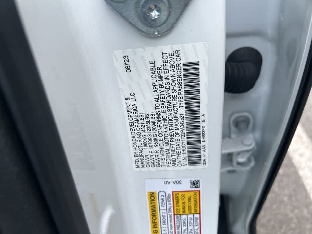 2023 Honda Accord LX