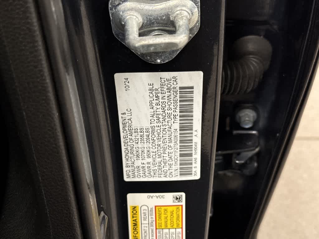 2025 Honda Accord LX