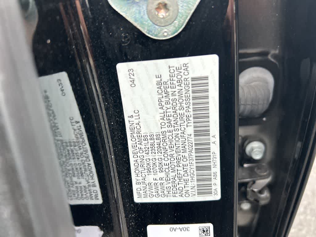 2023 Honda Accord EX