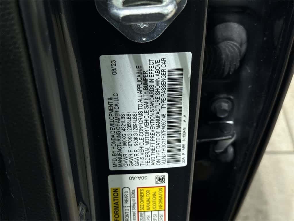 2023 Honda Accord Base