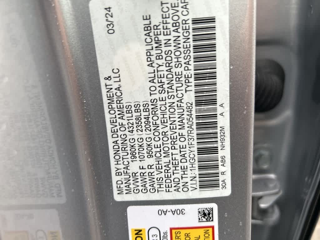 2024 Honda Accord EX