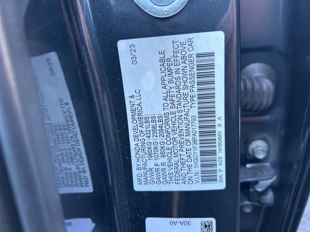 2023 Honda Accord Base