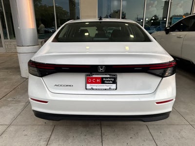 2025 Honda Accord SE