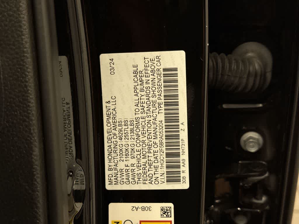 2024 Honda Accord Hybrid Sport