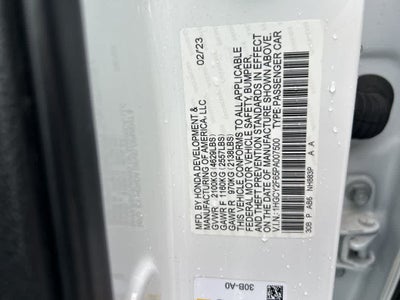 2023 Honda Accord Hybrid EX-L