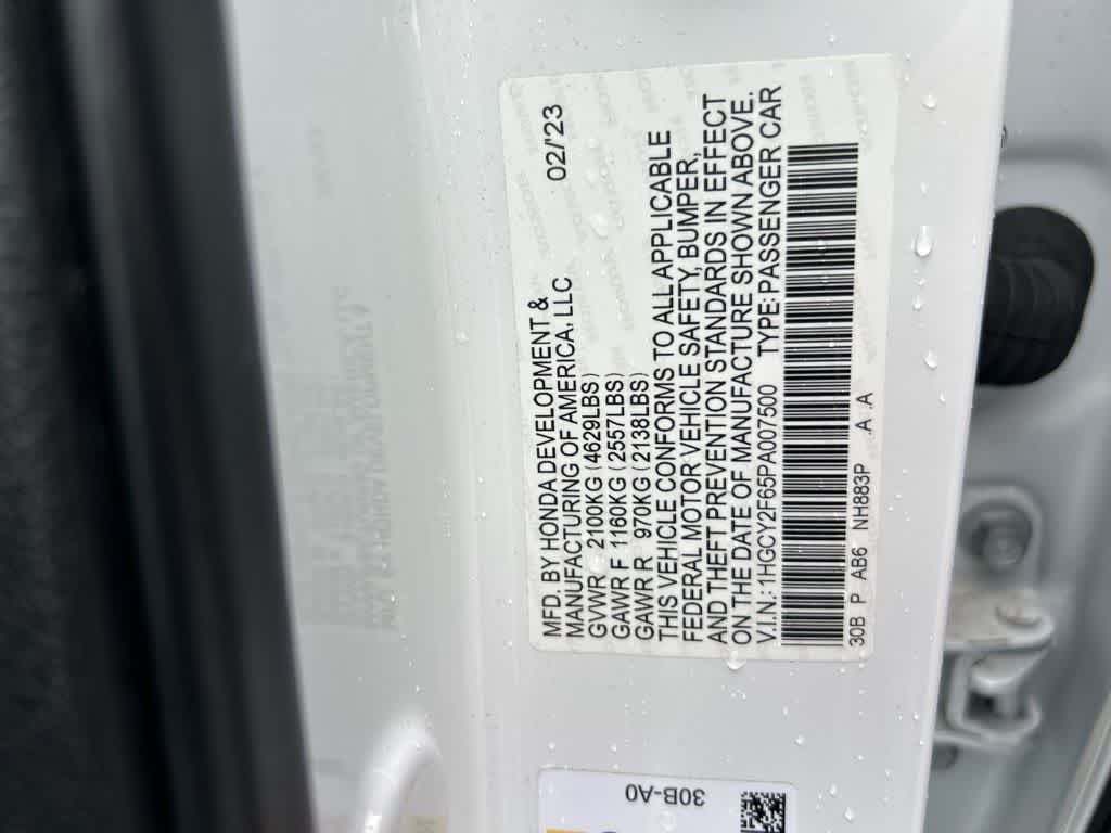 2023 Honda Accord Hybrid EX-L