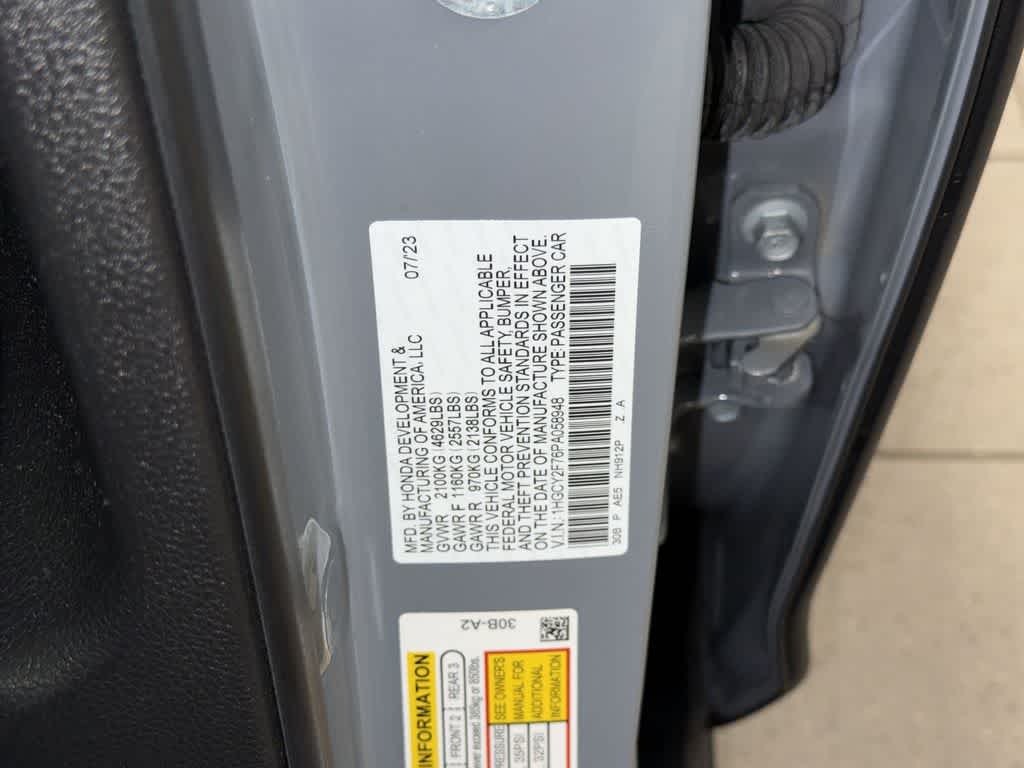 2023 Honda Accord Hybrid Sport-L