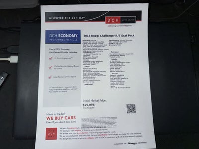 2018 Dodge Challenger R/T Scat Pack