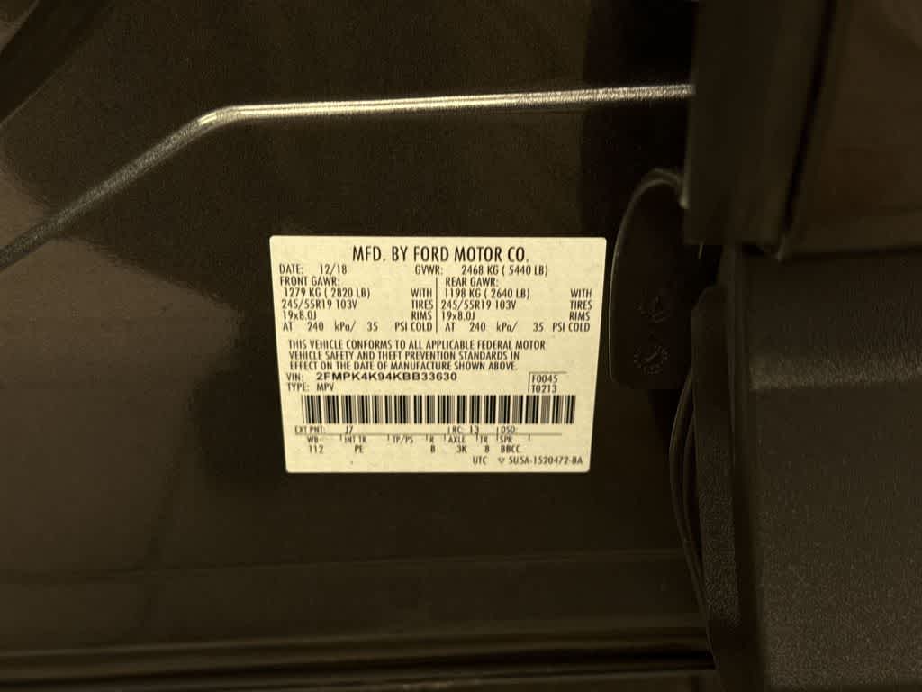 2019 Ford Edge Titanium
