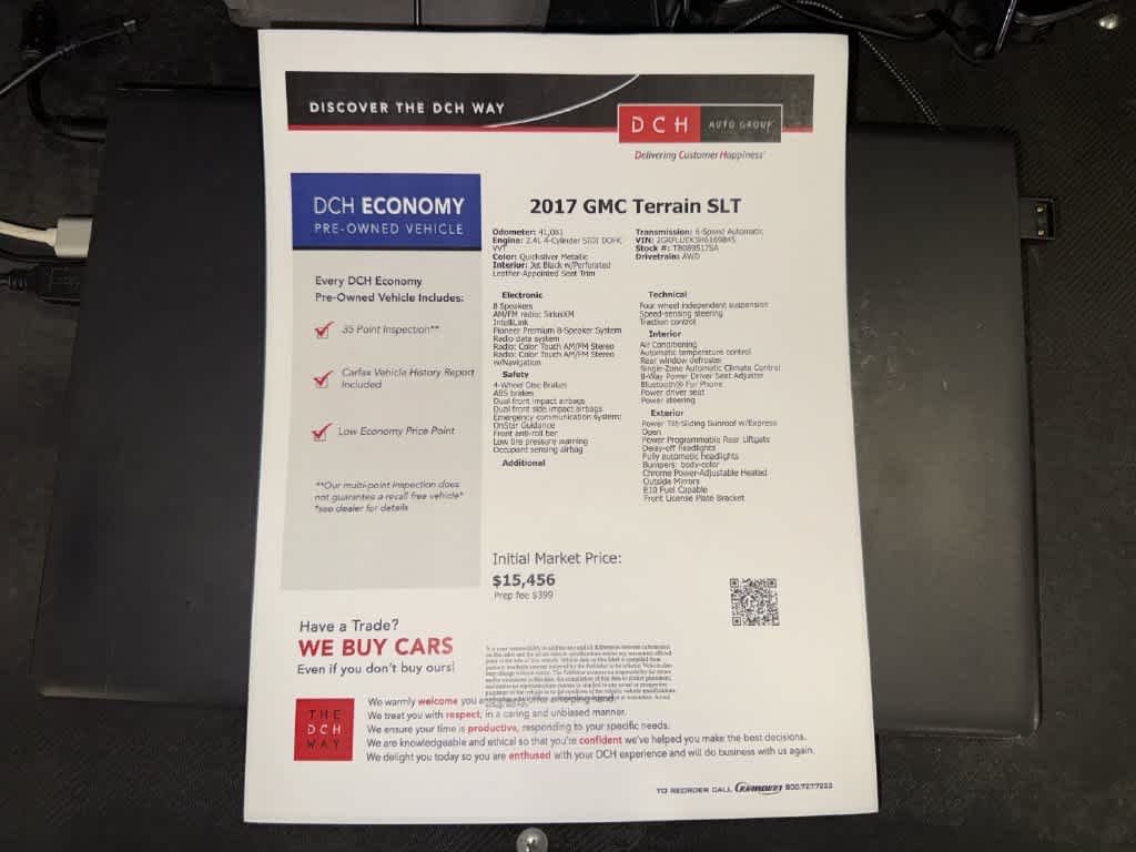 2017 GMC Terrain SLT