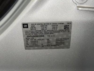 2017 GMC Terrain SLT