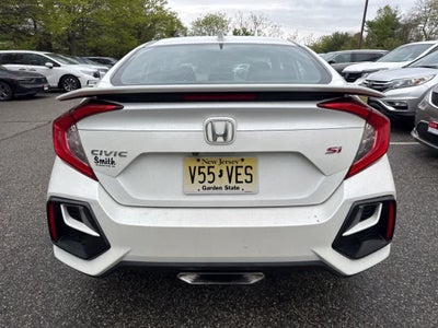 2020 Honda Civic Si Manual