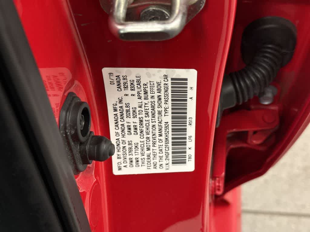 2019 Honda Civic Sedan LX