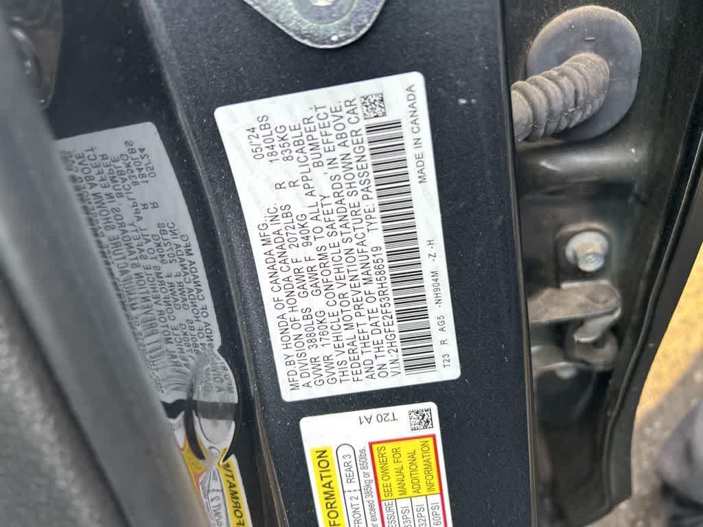 2024 Honda Civic Sport