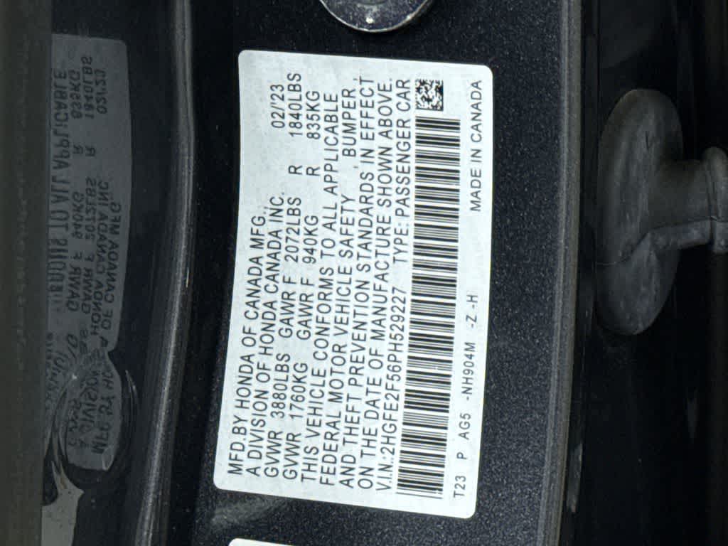 2023 Honda Civic Sport