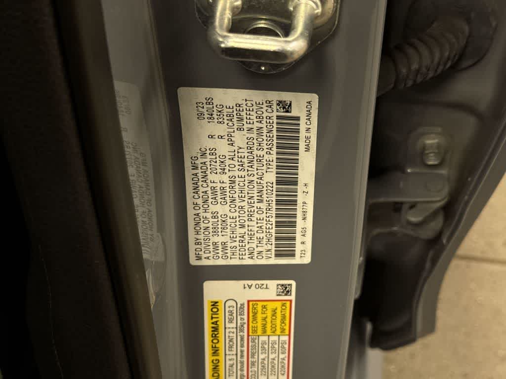2024 Honda Civic Sport