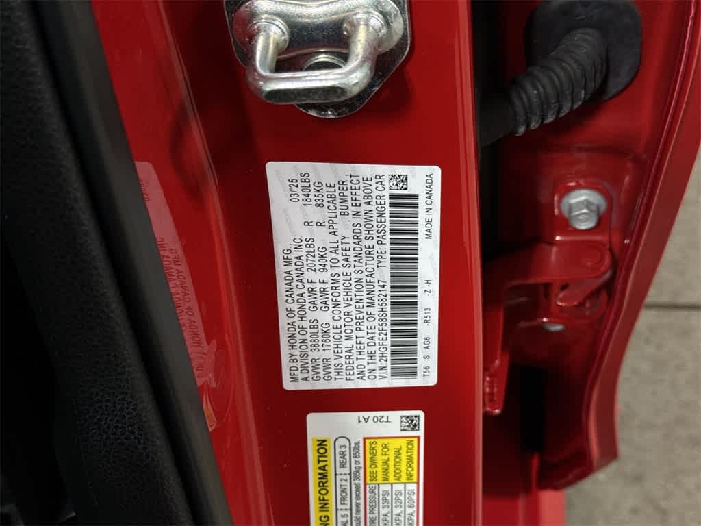 2025 Honda Civic Sport